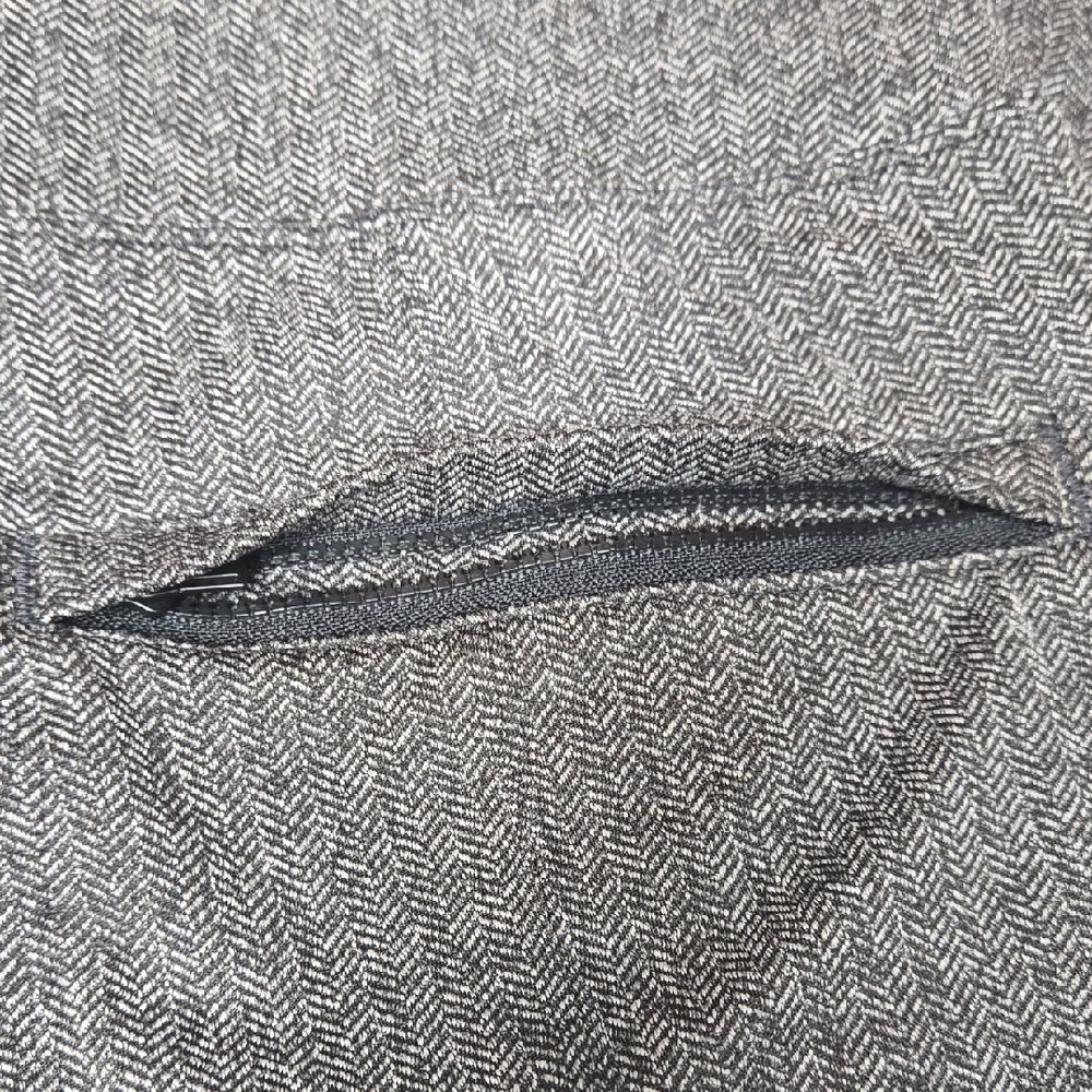 Athleta Black and White Herringbone Leggings - Picture 3 of 7